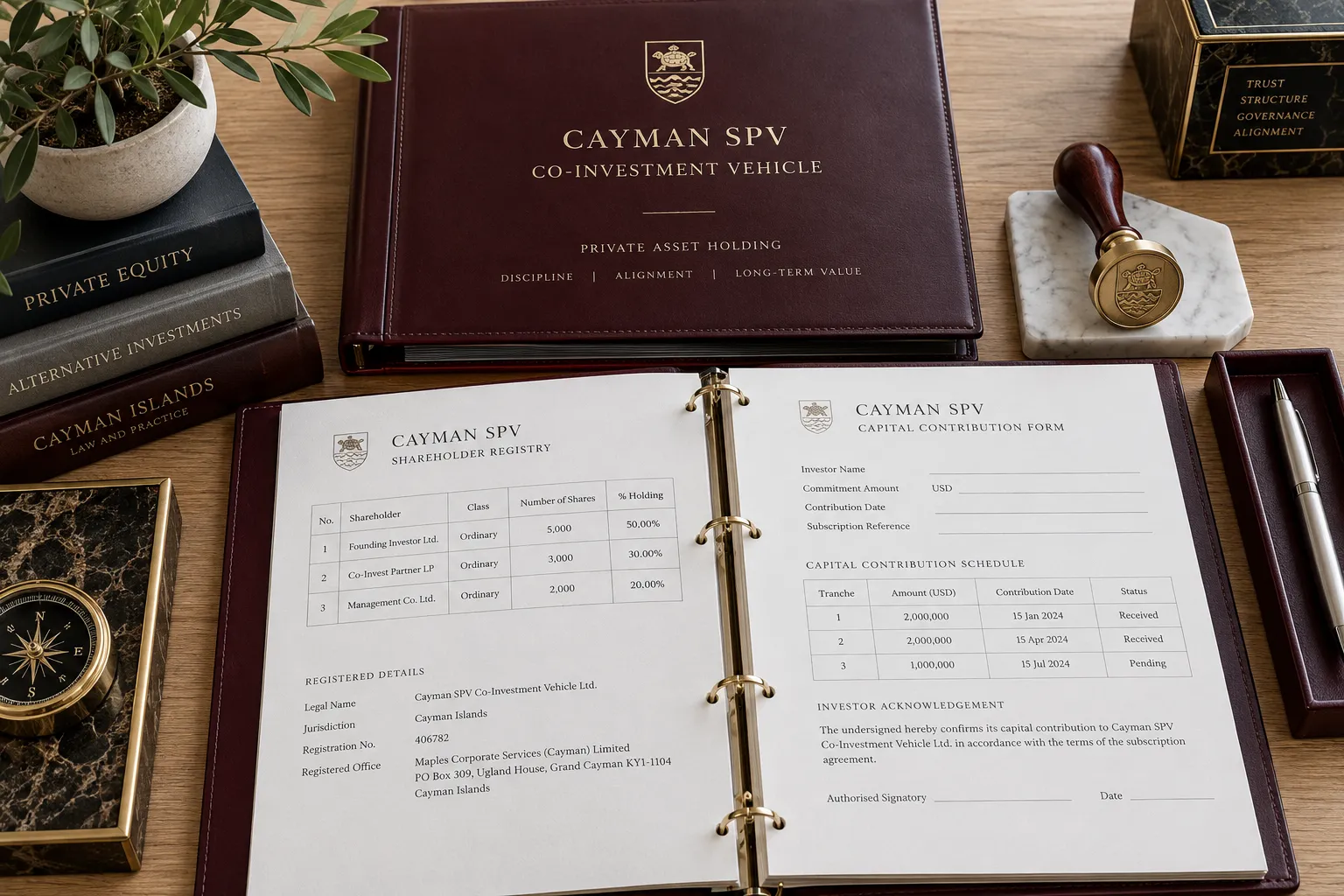 A family office sets up a Cayman SPV for a co-investment A family office sets up a Cayman SPV for a co-investment