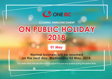 Announcement On Public Holiday 2018 International Labor Day Announcement On Public Holiday 2018 International Labor Day