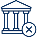 Bank account suspension due to loss of legal standing