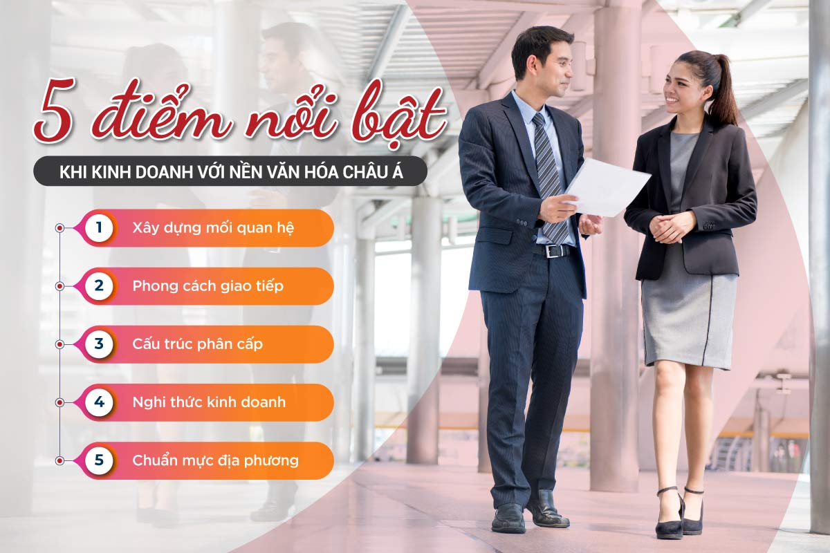 5 Điểm nổi bật khi kinh doanh với các nền văn hóa Châu Á 5 Điểm nổi bật khi kinh doanh với các nền văn hóa Châu Á