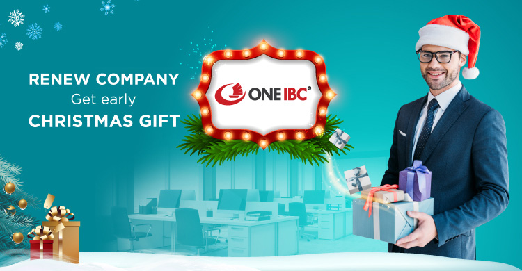 Get your early Christmas Gift with One IBC<sup>®</sup> Get your early Christmas Gift with One IBC<sup>®</sup>