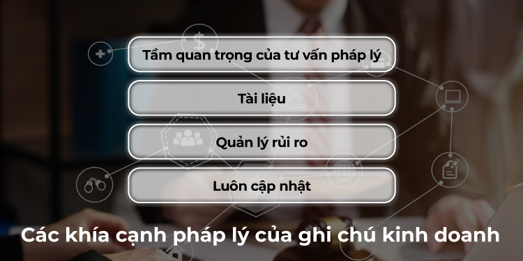 Ghi chú về các khía cạnh pháp lý của kinh doanh Ghi chú về các khía cạnh pháp lý của kinh doanh