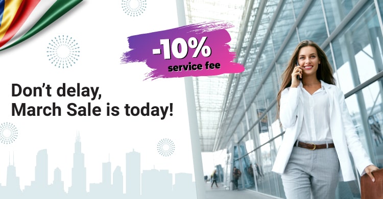 Mega March Sale for Seychelles company formation starting from today Mega March Sale for Seychelles company formation starting from today