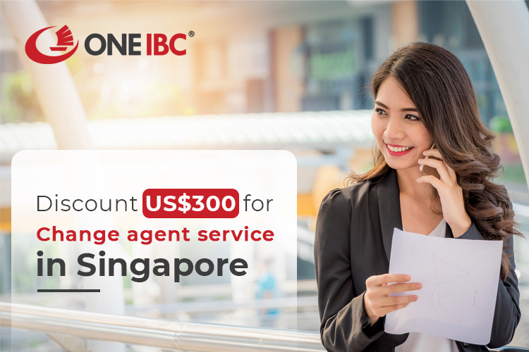 One IBC<sup>®</sup> offers a discount for change agent service in Singapore.
