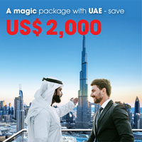 A magic package with UAE - save US$ 2,000 A magic package with UAE - save US$ 2,000