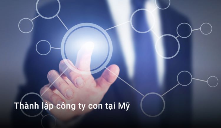 Thành lập công ty con tại Mỹ
