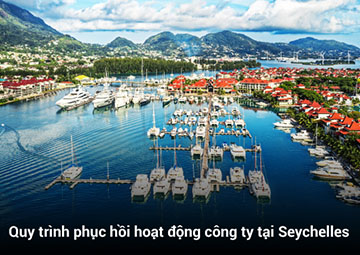 Quy trình khôi phục hoạt động công ty tại Seychelles