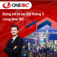Nhận ngay ưu đãi tháng 3 cùng One IBC lên đến $200 cho gói dịch vụ thành lập công ty tại Hồng Kông