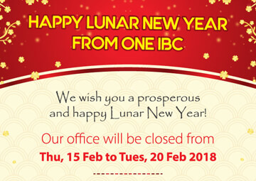 Happy Lunar New Year 2018 - Year of the Dog & Festive Opening Hour Notice Happy Lunar New Year 2018 - Year of the Dog & Festive Opening Hour Notice